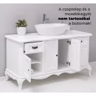 Csenge 4 ajtós, 2 fiókos fürdőszoba komód