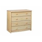 Zsombor 4 fiókos komód