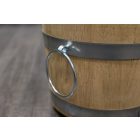 Virágtartó dézsa, 3 abroncsos, 60x51 cm