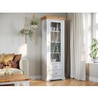 Malonno keskeny vitrin szekrény