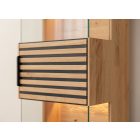 Tiziano 1 ajtós vitrin, függő LAM