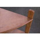 Sarok fenyő falipolc 3-as, pácolt