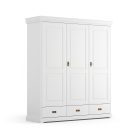 Torniella 3 ajtós szekrény, fehér