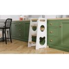 Konyhai segítő, mackó mintás-