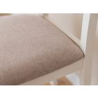 Berbenno X szék, bézs szövettel