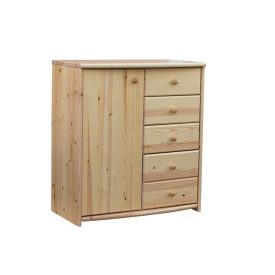 Zsombor 1 ajtós, 5 fiókos komód