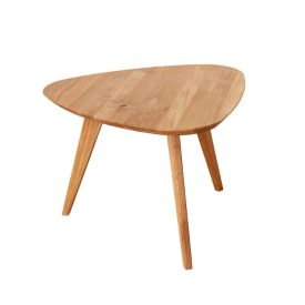 Osvaldo ovális tölgy dohányzó asztal 67 x 68
