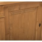 Direktor 2ajtós, 3 fiókos  üveges szekrény (K-46-75)