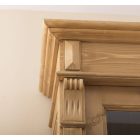 Direktor 2ajtós, 3 fiókos  üveges szekrény (K-46-75)