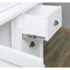 Direktor 2ajtós, 3 fiókos  üveges szekrény (K-46-75)