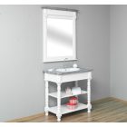 Nyitott fürdőszoba szekrény (90 cm magas)