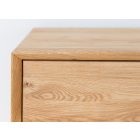 Montalto fiókos komód, üveggel