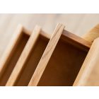 Montalto fiókos komód, üveggel