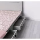 Magor egyszemélyes ágy, 2 fiókkal