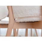 Paloma szék, krém színű