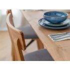 Lucio szék, szürke szövettel