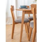 Lucio szék, szürke szövettel