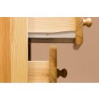 Claudia 2 fiókos+nyitott éjjeliszekrény