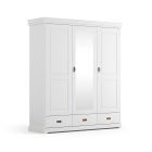 Torniella 3 ajtós, tükrös szekrény, fehér