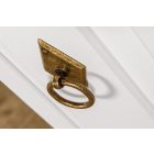 Torniella éjjeliszekrény, fehér + méz