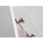 Torniella éjjeliszekrény, fehér + méz