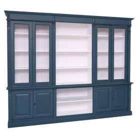 Direktor 6 -os üveges + nyitott szekrény (K-493-493)