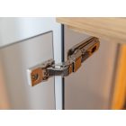 Carlo alacsony, széles vitrines komód