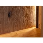 Carlo alacsony, széles vitrines komód