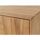 Carlo alacsony, széles vitrines komód