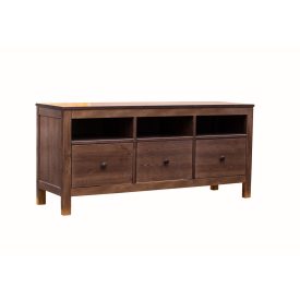 Szilaj 3 fiókos fenyő TV állvány