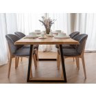 Paloma szék, szürke színű