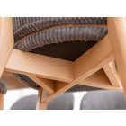 Paloma szék, szürke színű