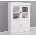 Direktor 2 üvegajtós, 2 ajtós alacsony szekrény