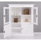 Direktor 2 üvegajtós, 2 ajtós alacsony szekrény