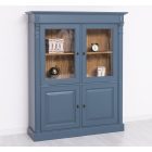 Direktor 2 üvegajtós, 2 ajtós alacsony szekrény