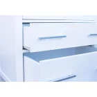 Szilaj 2 ajtós, 2 fiókos akasztós fenyő szekrény