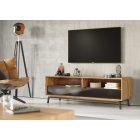 Montalto fiókos TV tartó, üveggel