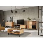 Montalto ajtós komód, üveges