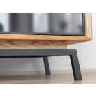 Montalto ajtós komód, üveges