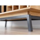 Montalto ajtós komód, üveges