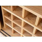 Montalto ajtós komód, üveges