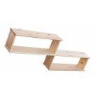 Leo fenyő falipolc 120-180 cm