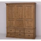 Magor 3 ajtós, 6 fiókos ruhásszekrény