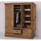 Magor 3 ajtós, 6 fiókos ruhásszekrény
