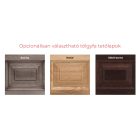 Nyitott fürdőszoba szekrény (74 cm magas)