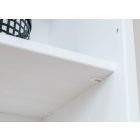 Torniella nyitott könyves szekrény, fehér