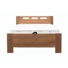 Scott magasított, ágyneműtartós, gázrugós fenyő franciaágy 160