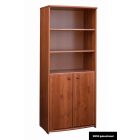 Zsombor 2 ajtós+nyitott fenyő könyves szekrény