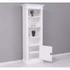 Direktor keskeny, felül polcos szekrény