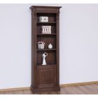 Direktor keskeny, felül polcos szekrény